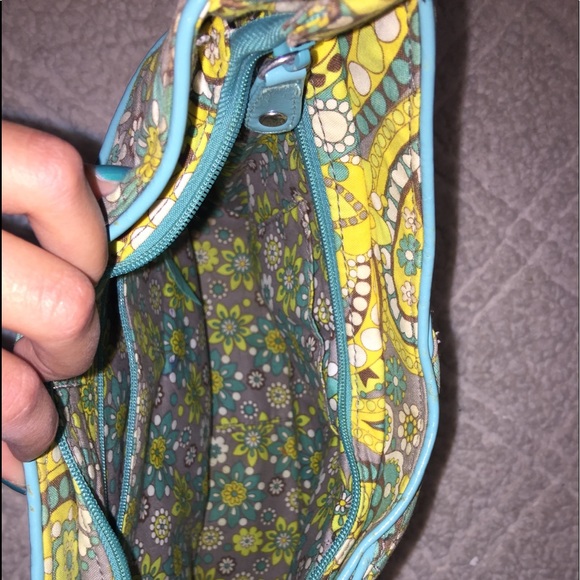Vera Bradley Lemon Parfait Pattern Shoulder Purse - Picture 6 of 6